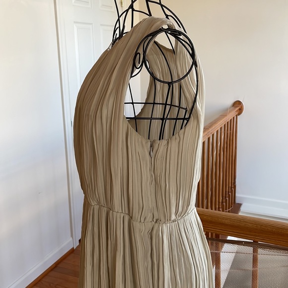 Theory Pleated Silk Dress - Picture 3 of 8